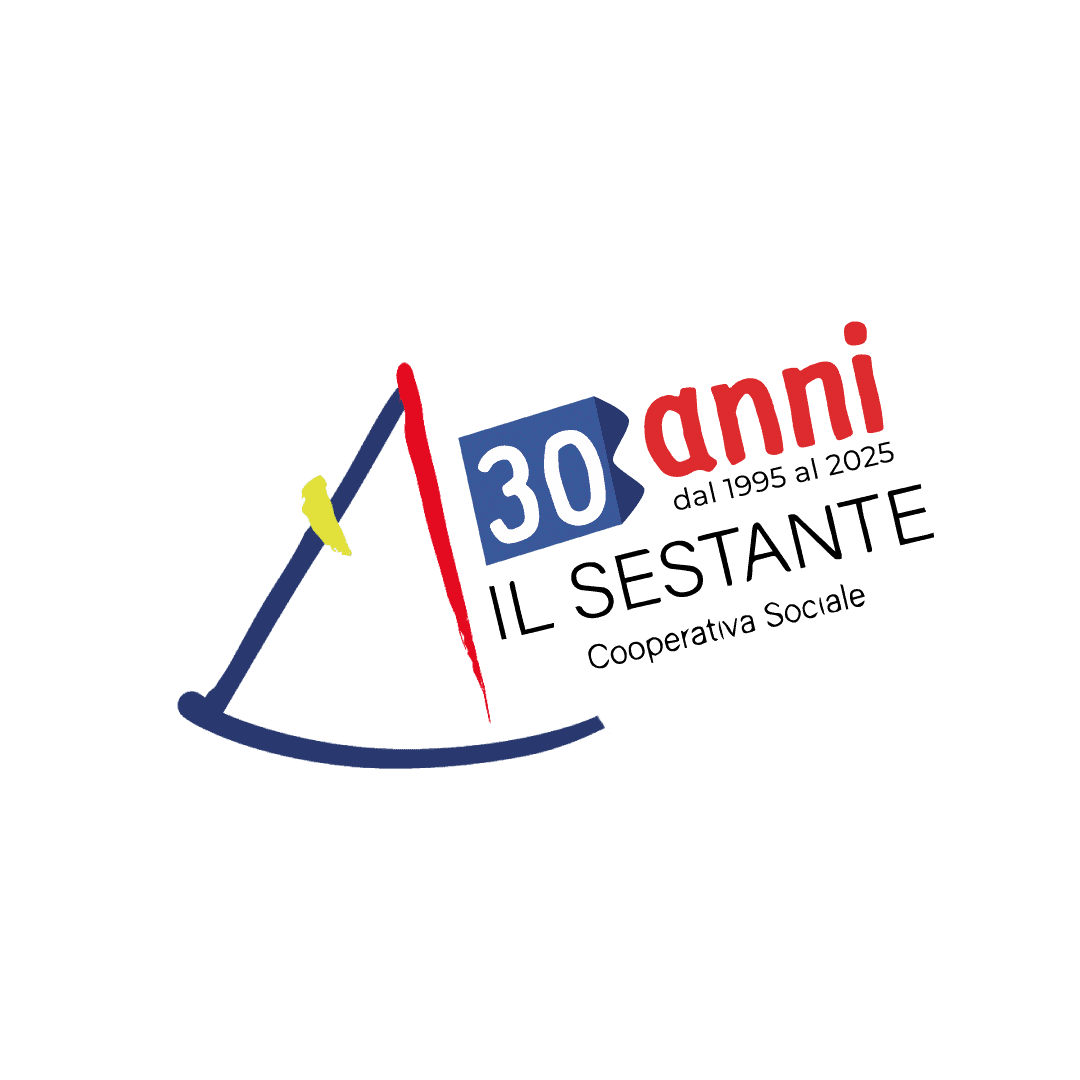 Logo Cooperativa Il Sestante 30 anni